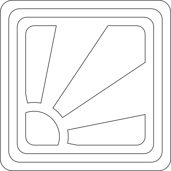 Sun - Rays - Clipart - Black - And - White - Clip Art - Png Download (600x600), Png Download