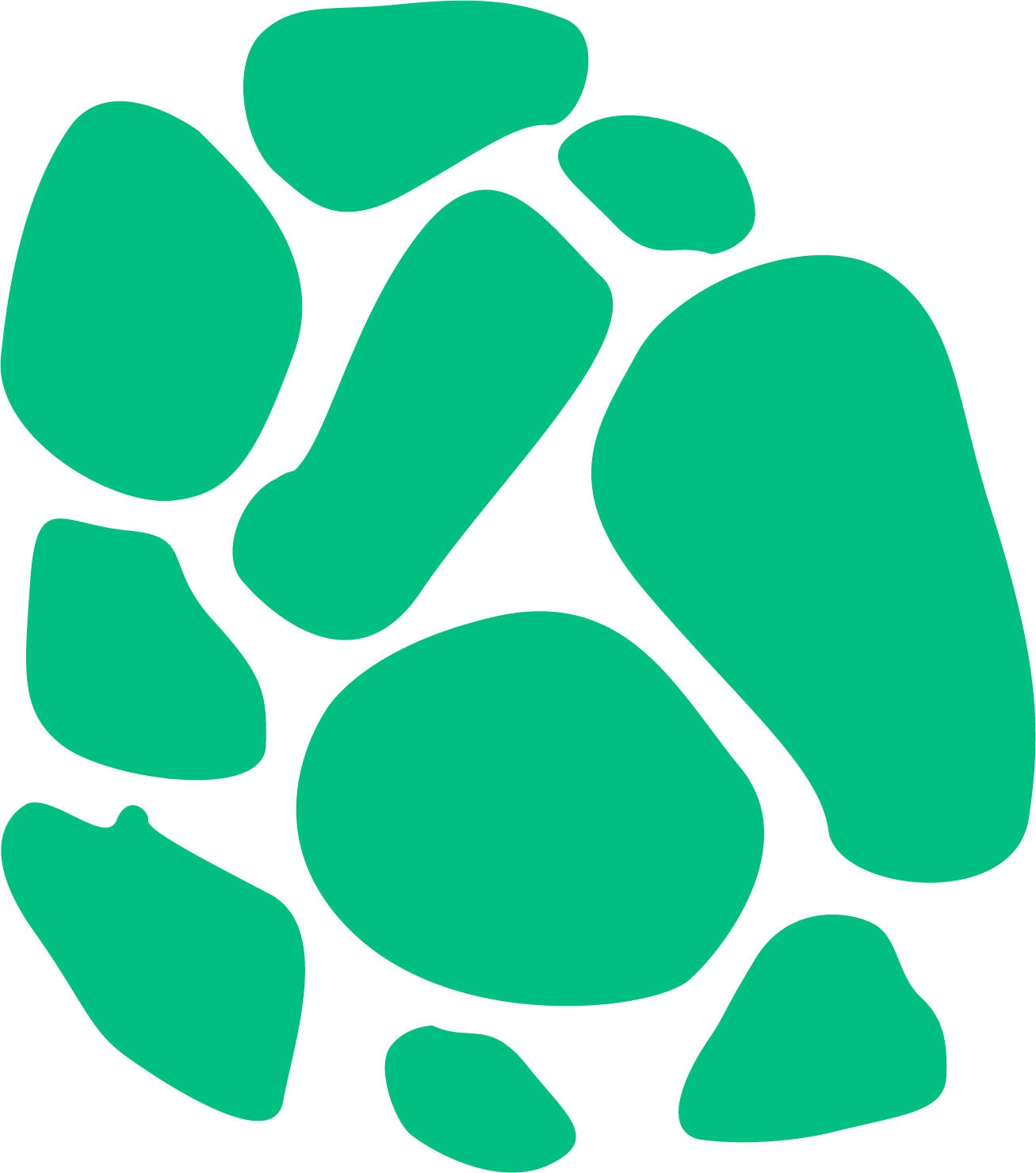 Bark Dust, Gravel, And River Rock - Rock Clipart (1307x1480), Png Download