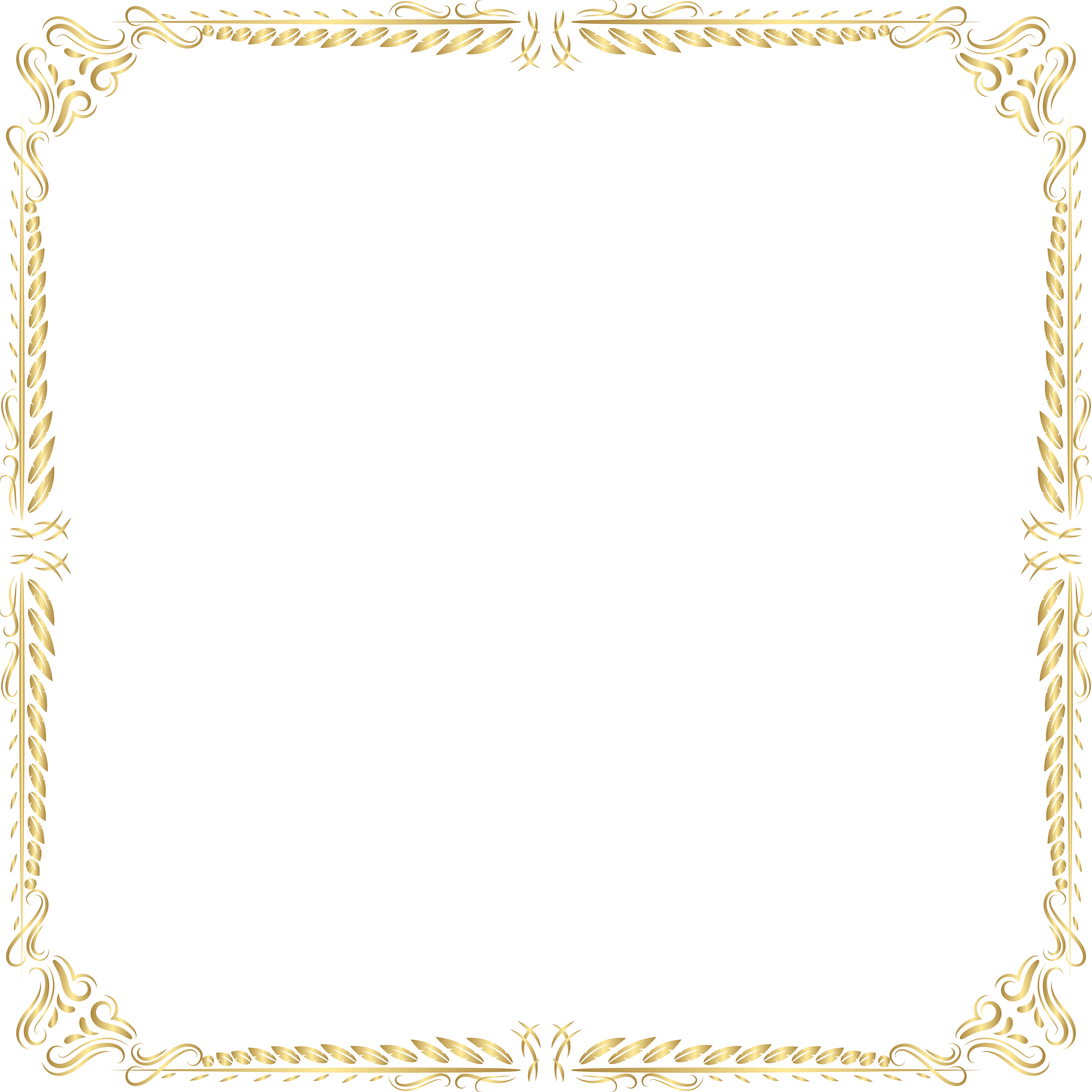 Mistletoe Clipart Border - Png Download (7000x7000), Png Download