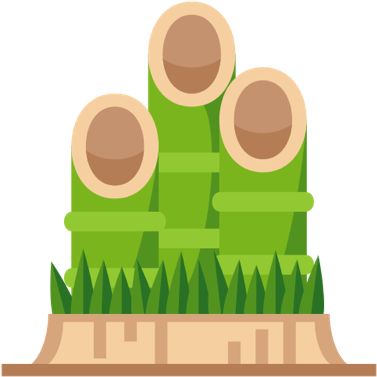 A New Years Pine Decoration Placed Outside Homes To - Illustration Clipart (1400x416), Png Download