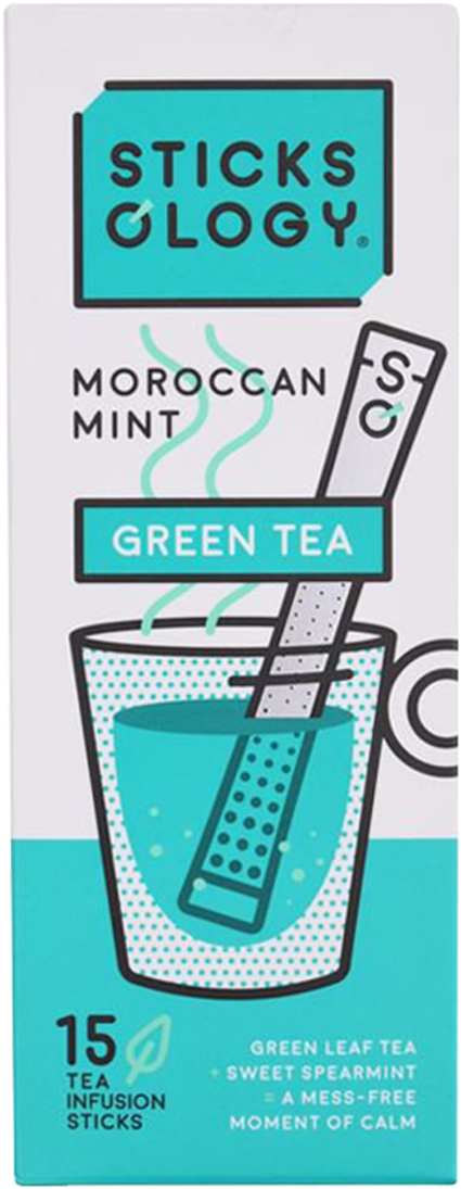 Moroccan Mint Green Tea 15pcs - Sticksology Royal Colors Black Tea Clipart (1200x1200), Png Download