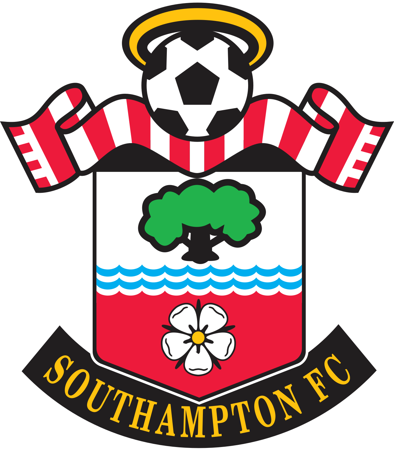 Southampton Fc Logo Png Clipart (673x768), Png Download