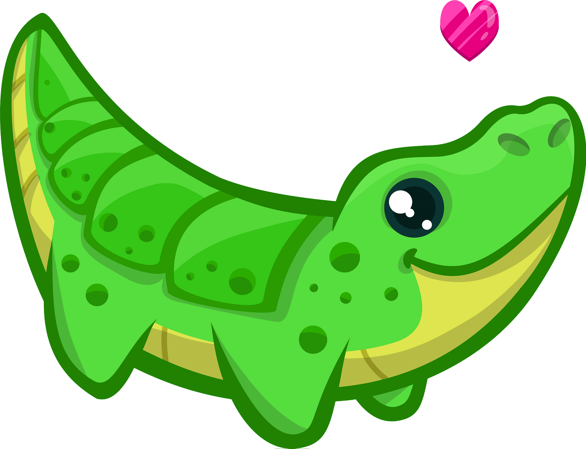 Cute Crocodile Clipart - Cute Crocodile Cartoon - Png Download (800x613), Png Download