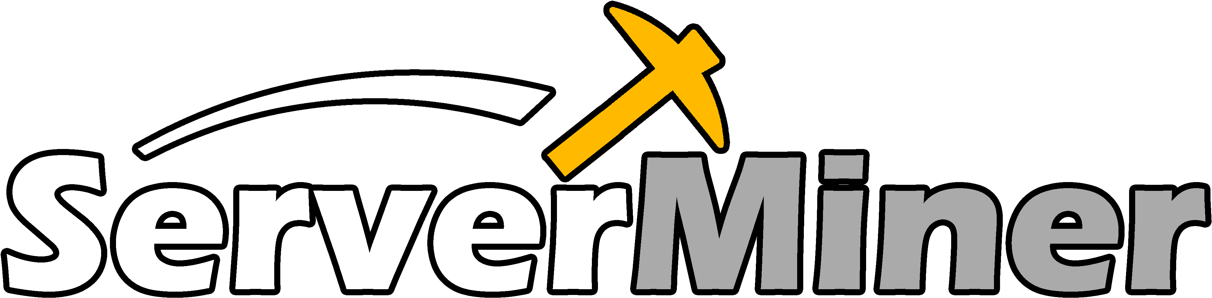 Serverminer Logo Clipart (4211x1164), Png Download