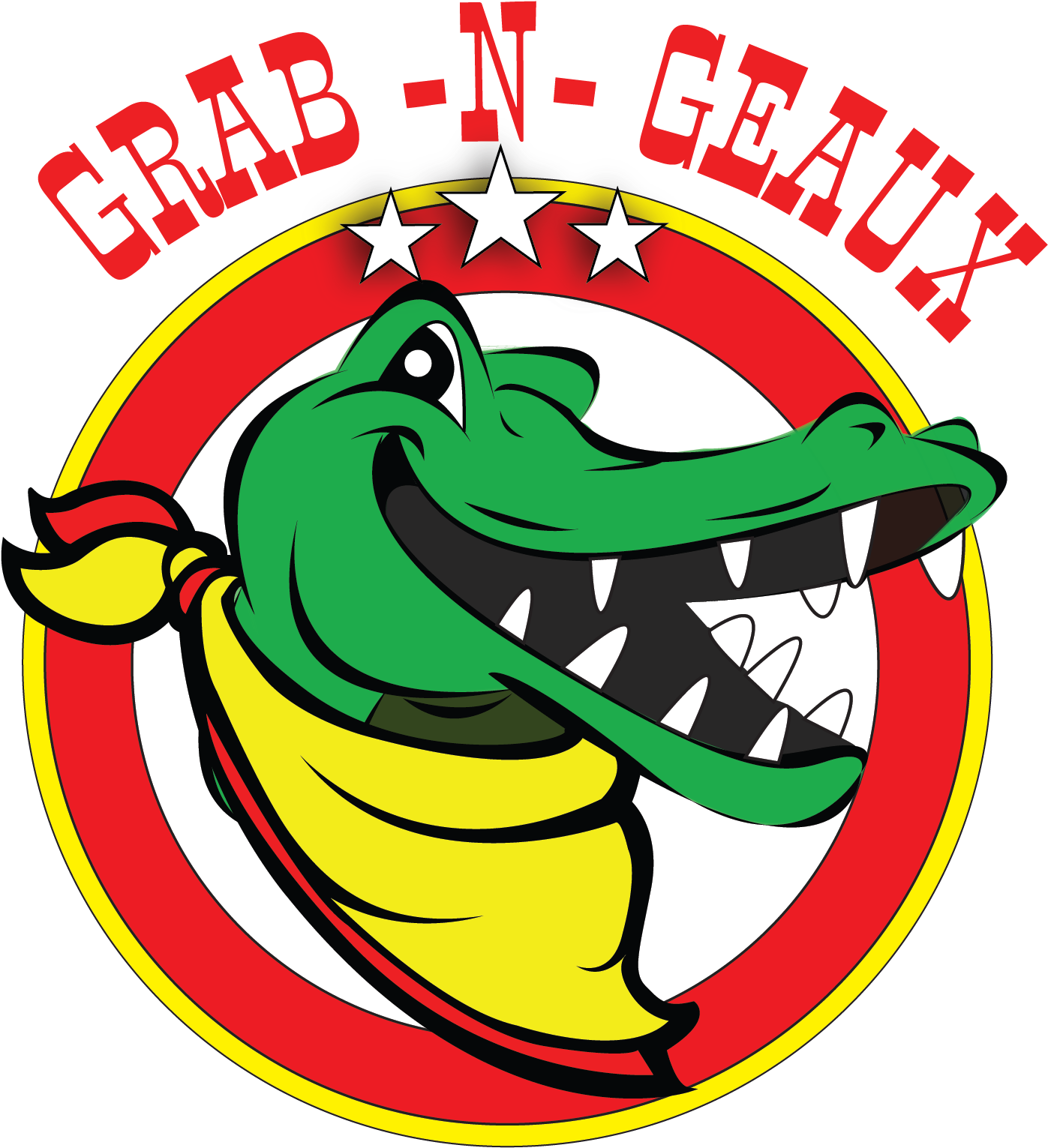 Grab & Go - Grab N Geaux Sulphur Clipart (1429x1560), Png Download