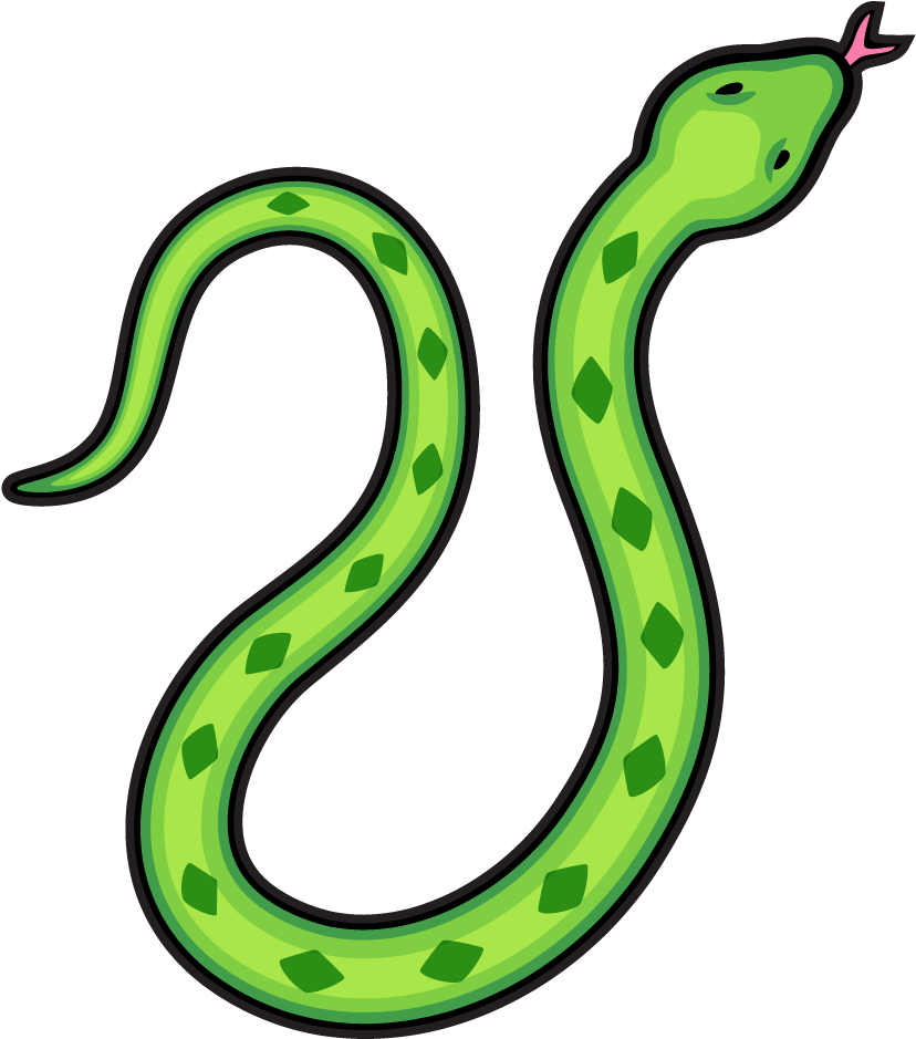 A Viper Snake, For Fun - Serpent Clipart (1000x1000), Png Download