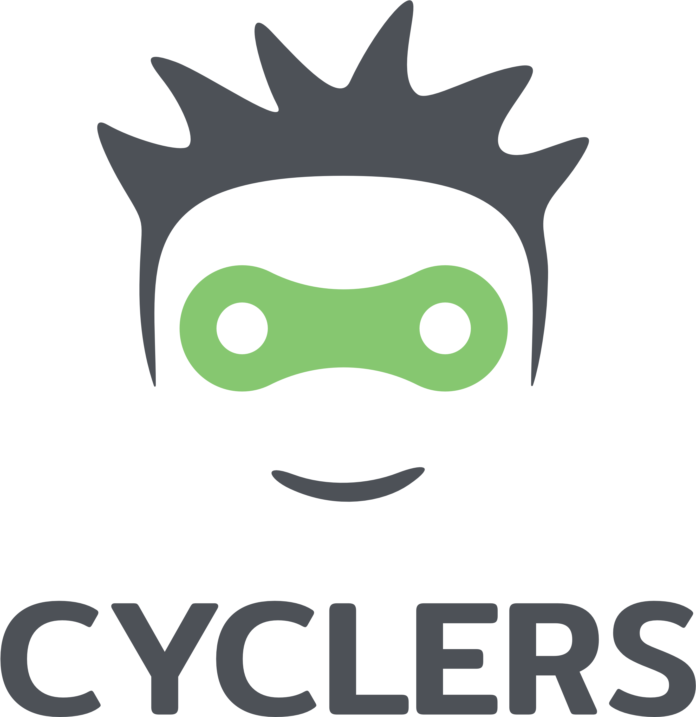 Cyclers C69 - Poster Clipart (2782x2826), Png Download