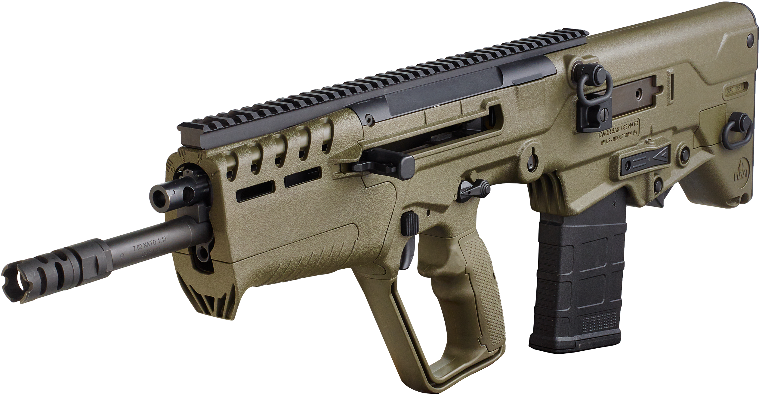 Tavor 7 Clipart (2615x1360), Png Download