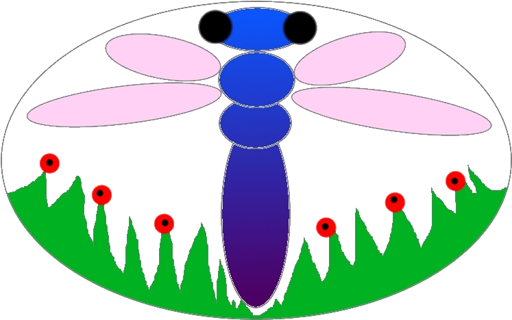 Dragonfly Maple Pattern Clipart (800x800), Png Download
