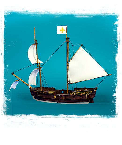 Blood And Plunder Sloop Clipart (520x657), Png Download