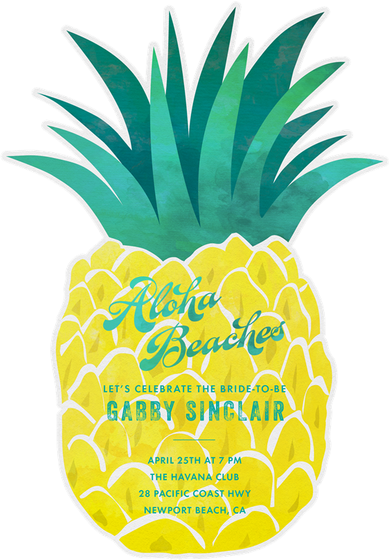 Pineapple Clipart (570x810), Png Download