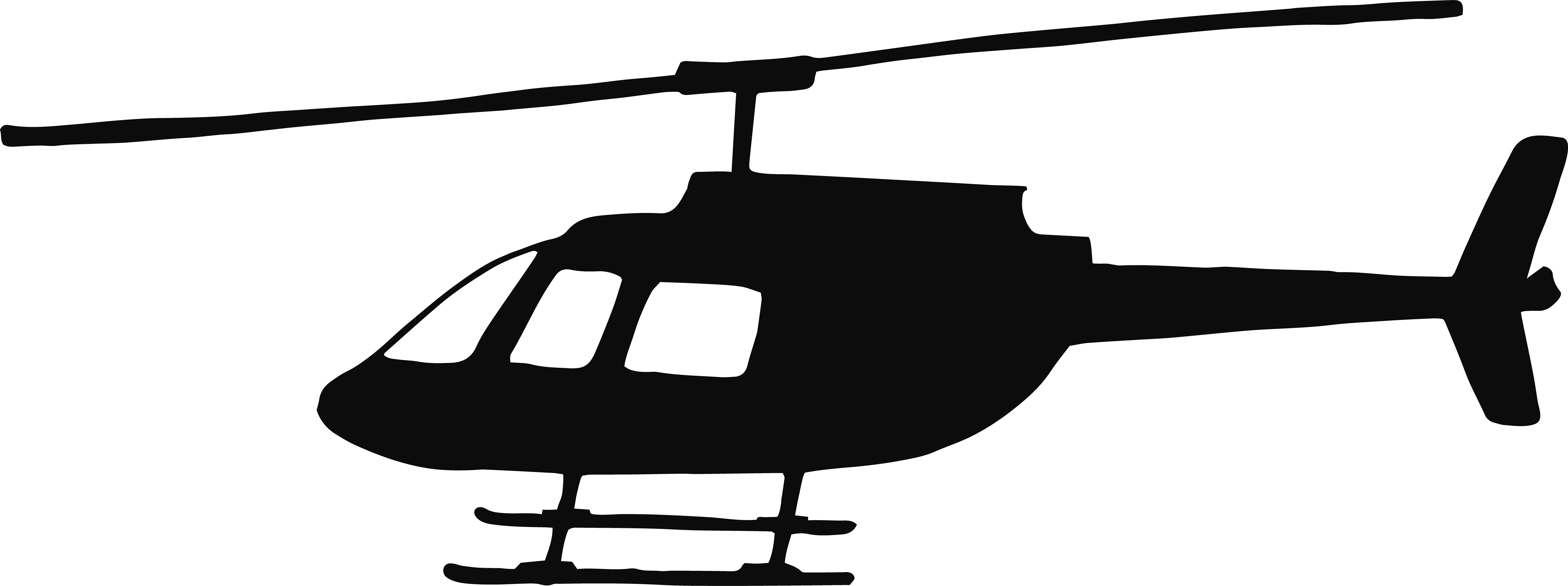 Helicopter Rotor Clipart (8000x2991), Png Download