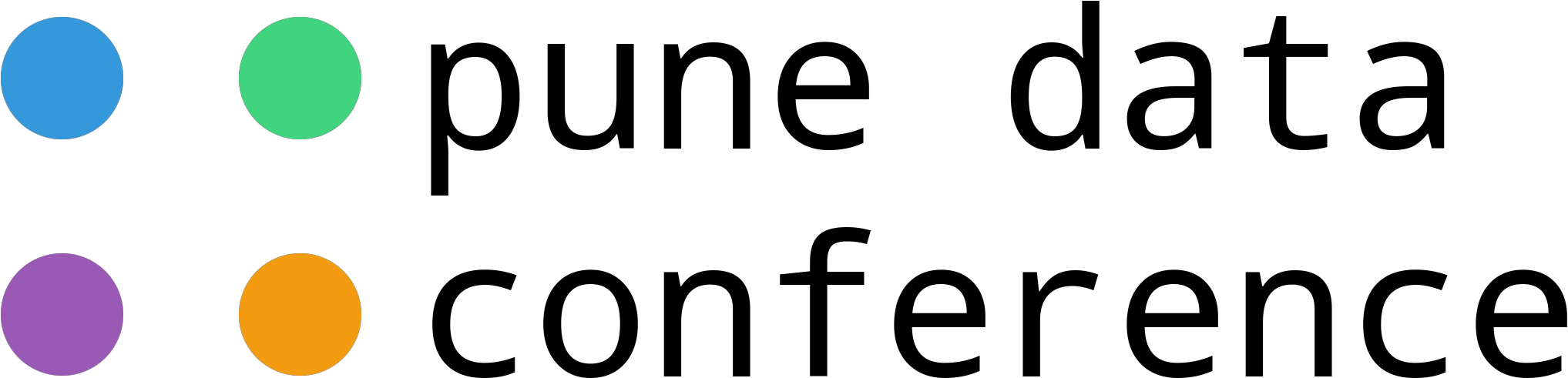 Pune Data Conference - Monochrome Clipart (2085x505), Png Download