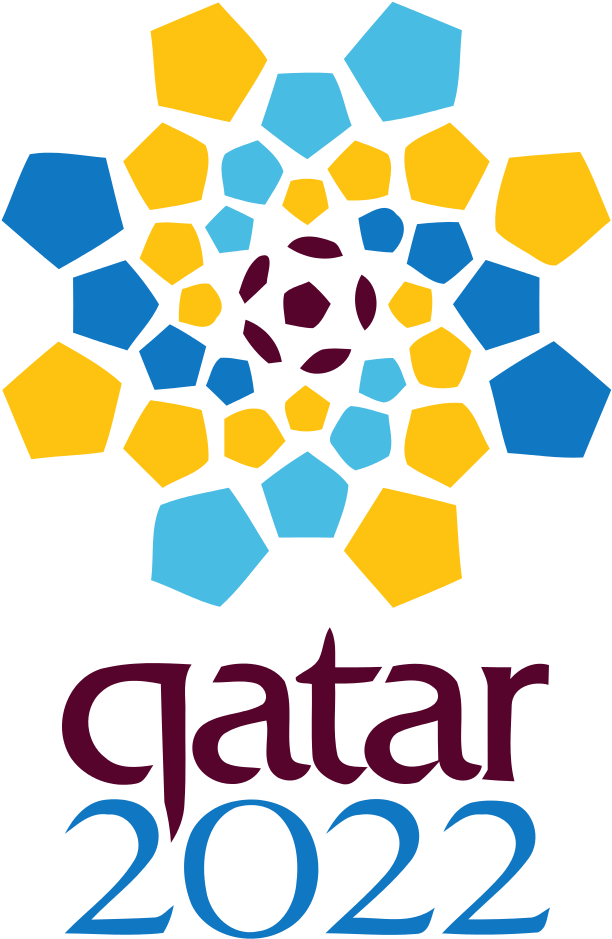 Qatar 2022 World Cup Logo Png Clipart (691x1023), Png Download
