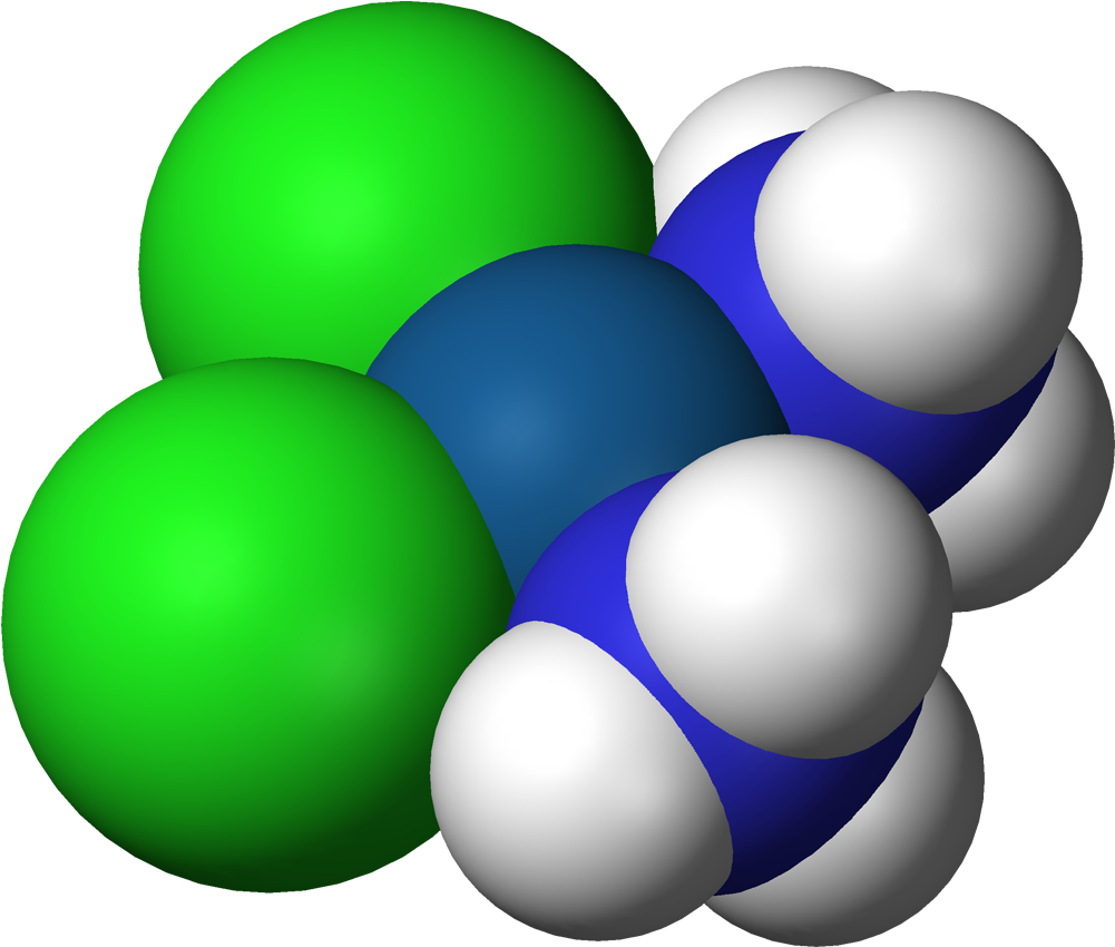 Cisplatino Molecula Clipart (1100x949), Png Download