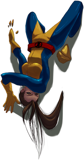 Kitty Pryde Png Clipart (500x674), Png Download