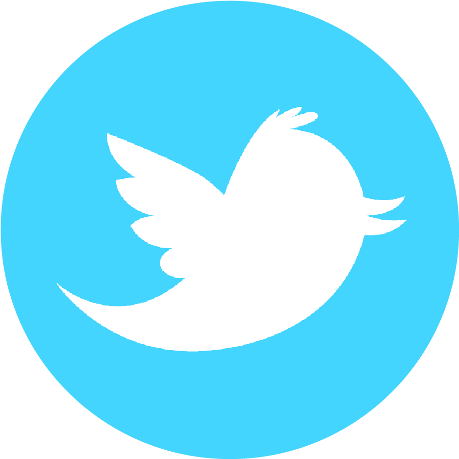 Black Circle Twitter Icon Clipart (1042x1042), Png Download