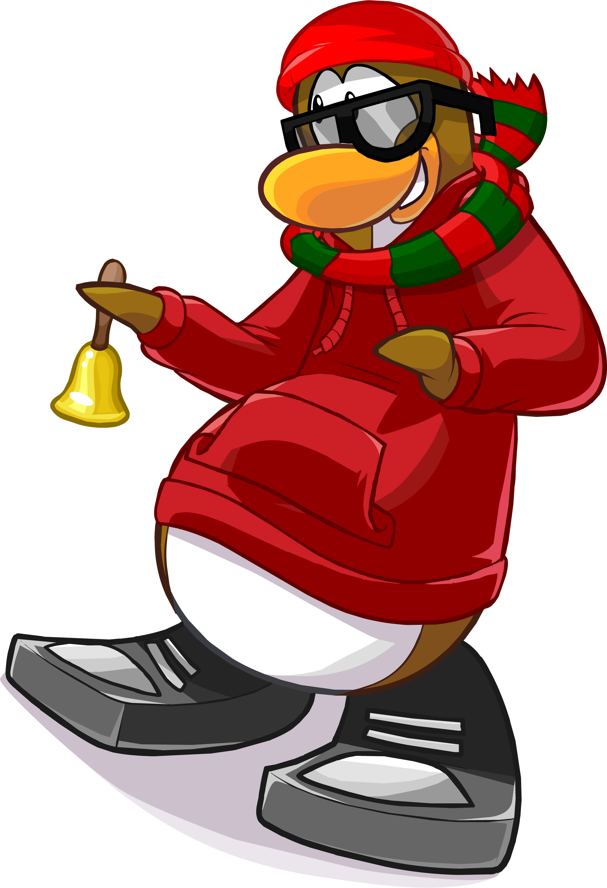 Club Penguin Naruto Hhiii Clipart (1973x2885), Png Download