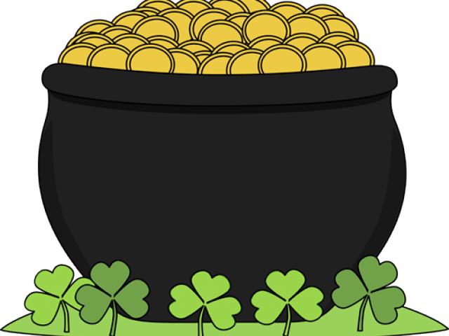 Patrick`s Day Clipart Transparent Background - Find Pot Of Gold - Png Download (640x480), Png Download