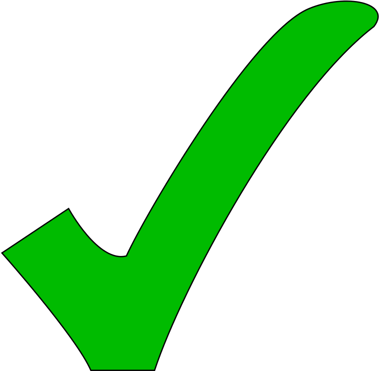 Check Mark Scalable Vector Graphics Green Clip Art - Png Download (768x768), Png Download