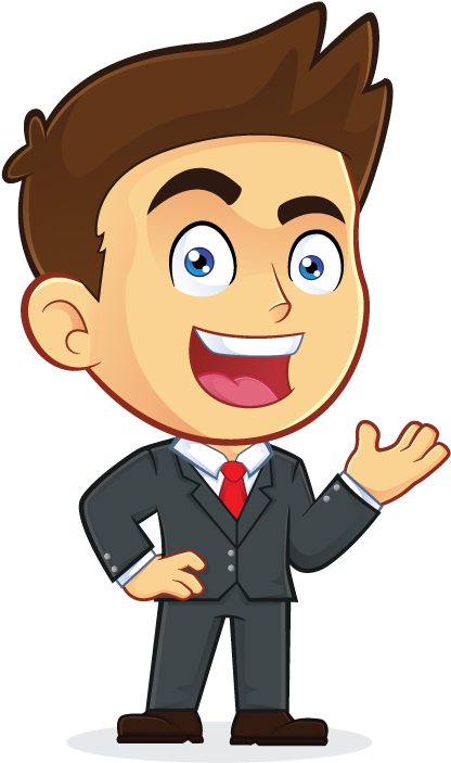 Businessperson Clip Art - Clipart Cartoon Man Png Transparent Png (500x750), Png Download