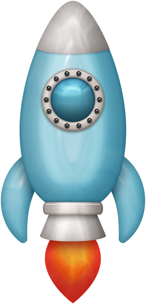 Transparent Galactic Starveyors Clip Art - Watercolor Rocket Clip Art - Png Download (494x1024), Png Download