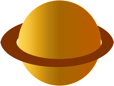 Saturn Clipart Solar System - Illustration - Png Download (530x750), Png Download
