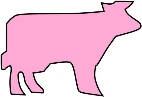 Cow Outline Png Icons Clipart (600x600), Png Download