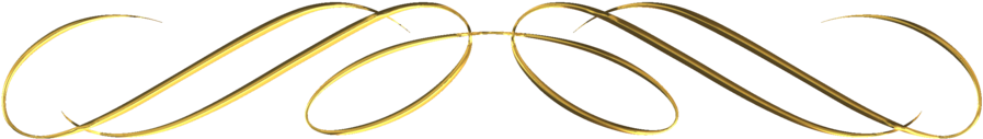Decorative Line Gold Clipart Lines Png - Calligraphy Transparent Png (1024x566), Png Download