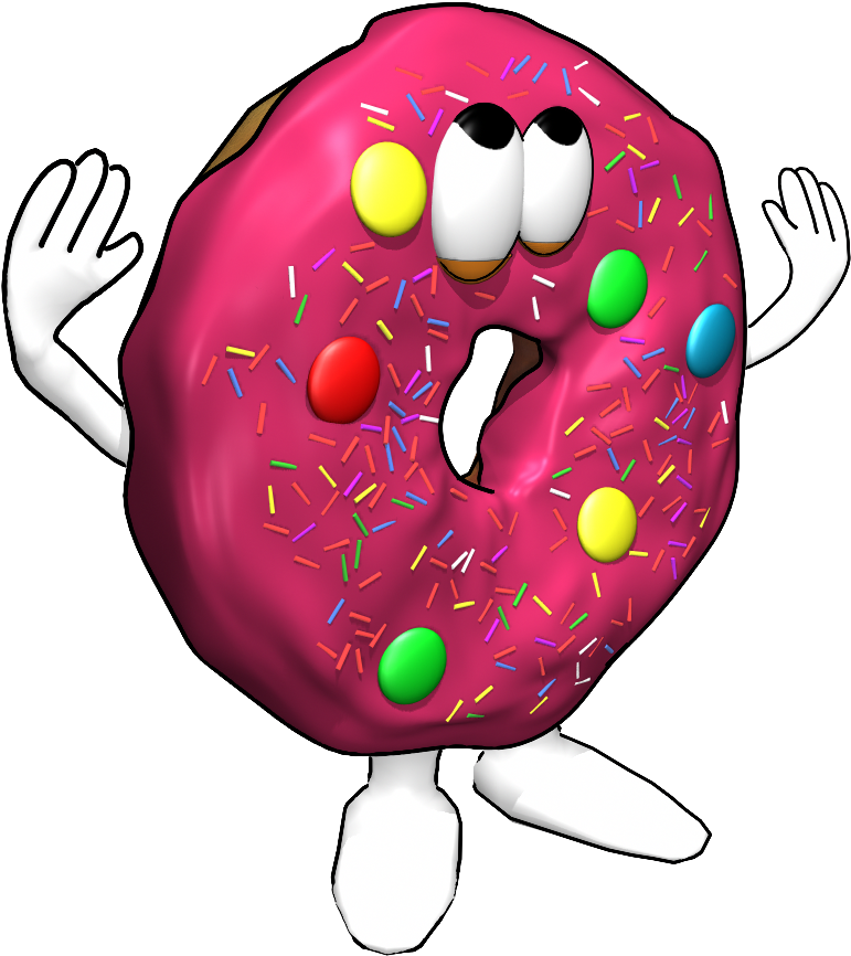 Doughnut Clipart (829x889), Png Download