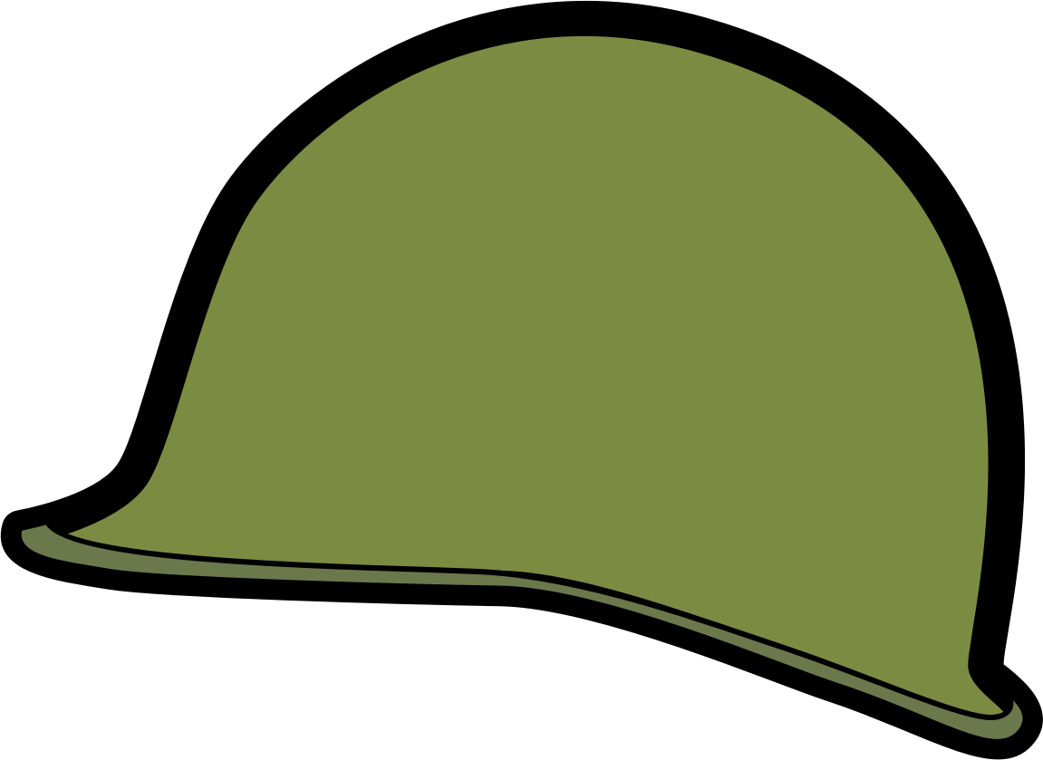 Soldier Helmet Clipart (1151x839), Png Download