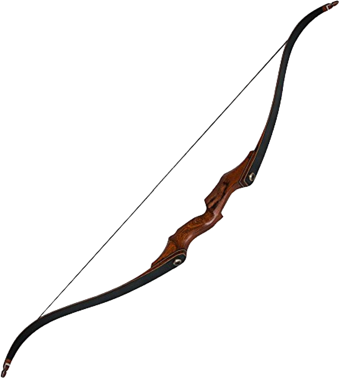 Bow And Arrow Recurve Bow Takedown Bow Archery Longbow Clipart Full