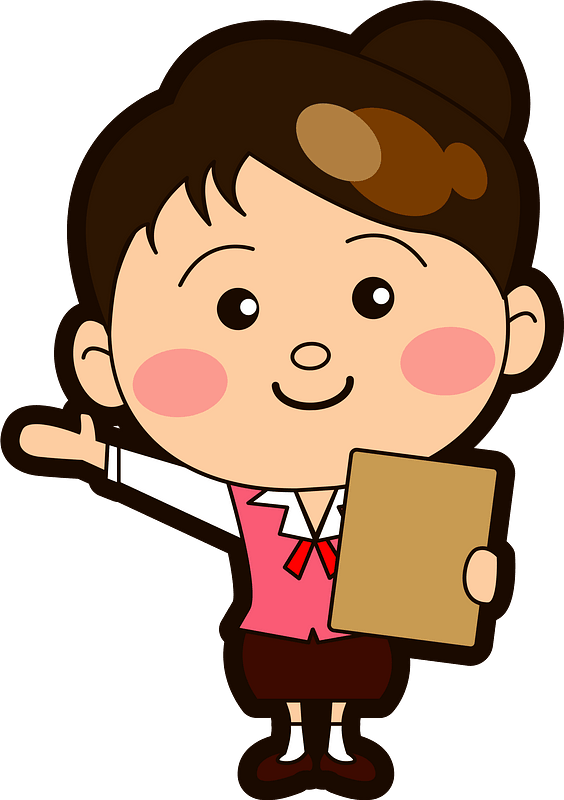 Office Worker Woman Clipart - Illustration - Png Download (564x800), Png Download