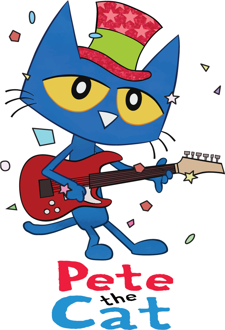 Pete The Cat - Pete The Cat A Groovy New Year Clipart (808x1146), Png Download