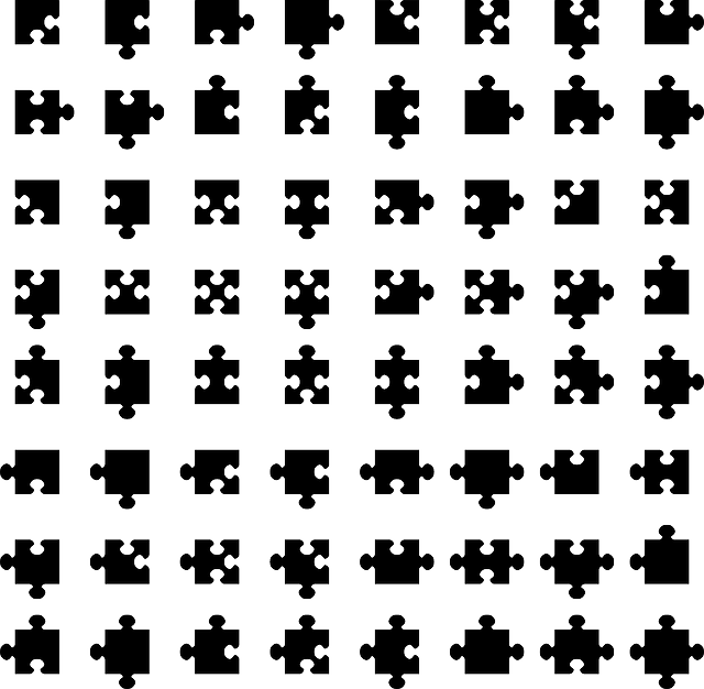 Puzzle Piece Outline Tattoo Clipart (640x626), Png Download