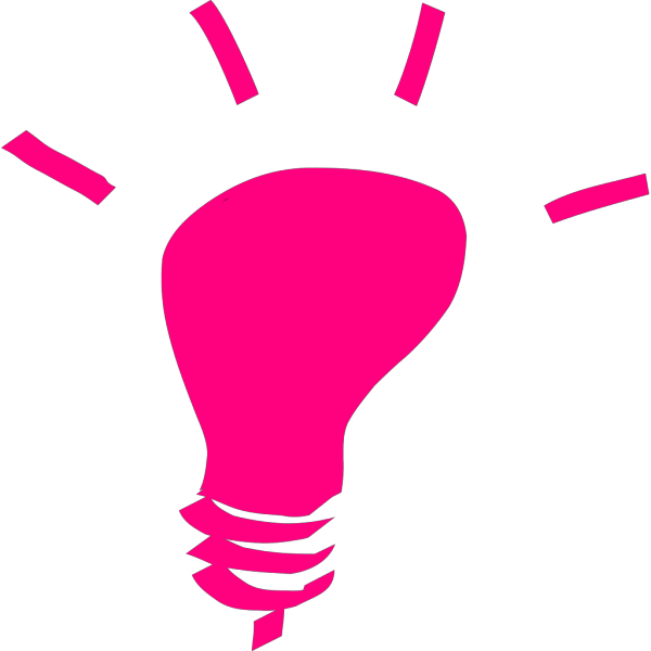 Light Bulb Outline Png Icons - Light Bulb Clip Art Png Transparent Png (600x600), Png Download