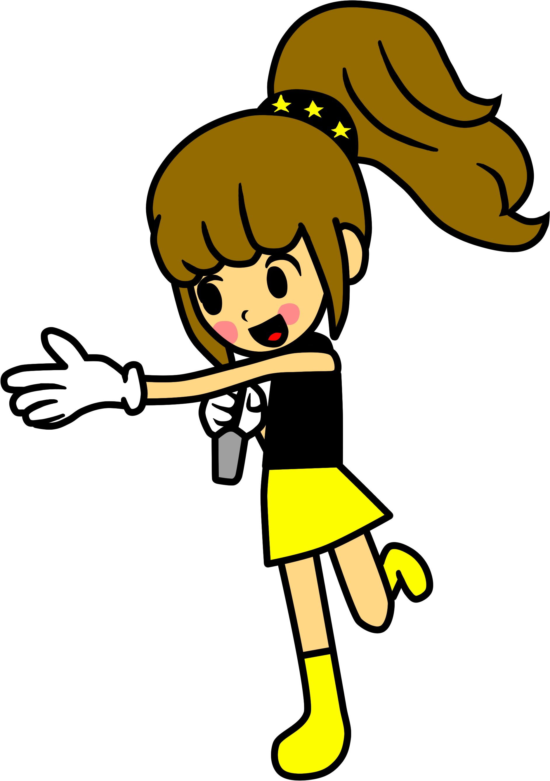 Pop Singer Clipart - Png Download (1883x2674), Png Download