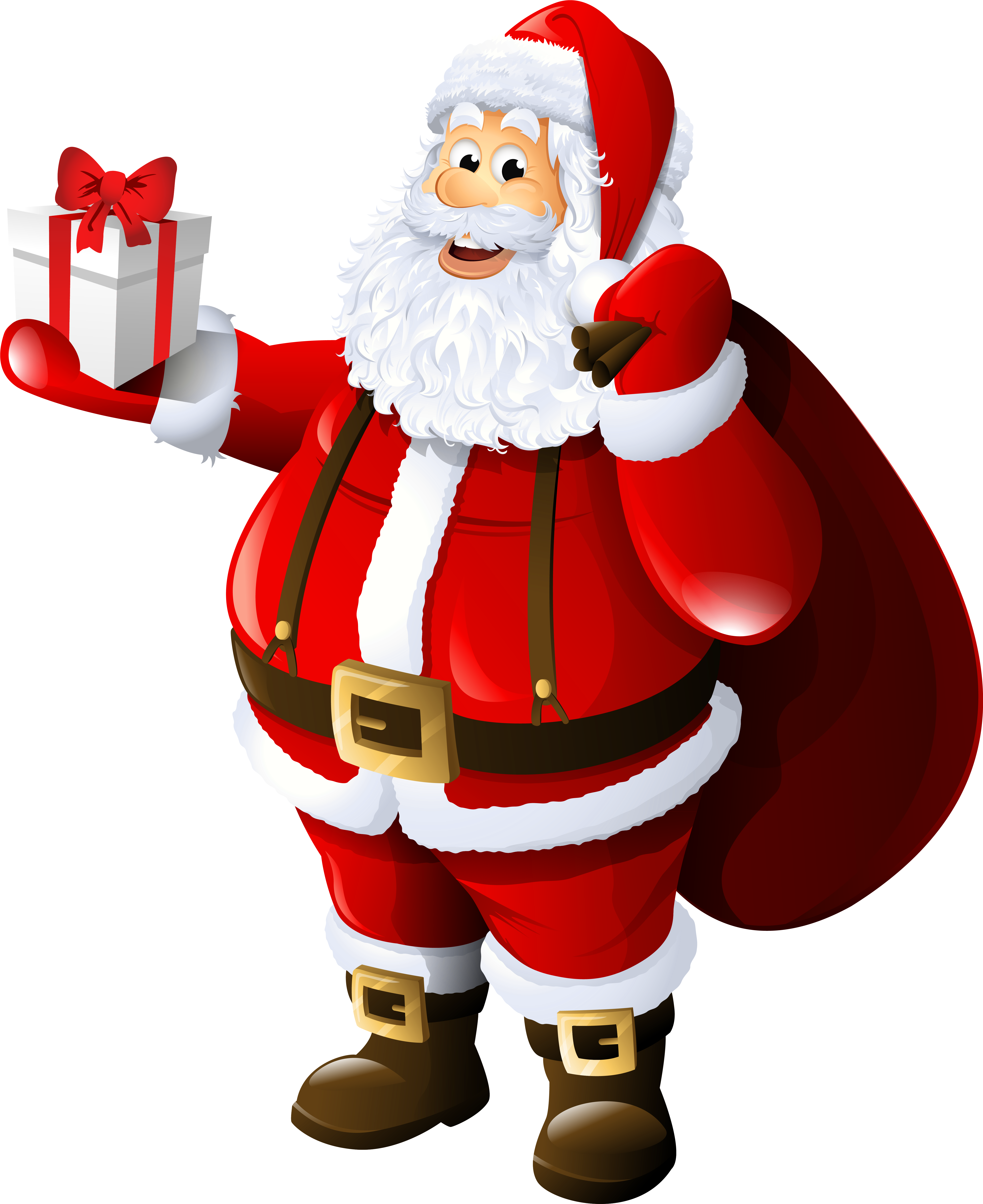 Mrs Claus Png - Santa Claus Png Transparent Clipart (5481x6297), Png Download