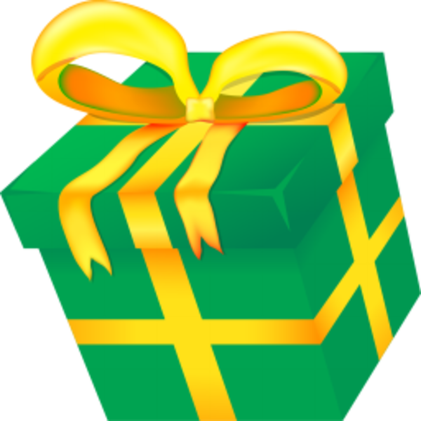 Transparent Christmas Gifts Clipart - Christmas Presents Cartoon Transparent Background - Png Download (600x600), Png Download