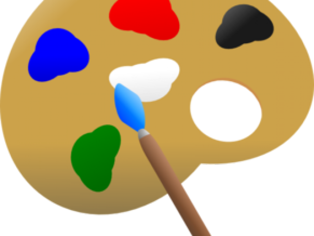 Paint Palette Clipart - Paleta De Colores Png Transparent Png (640x480), Png Download