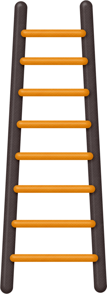 Clipart Man Ladder - Ladder Clipart - Png Download (370x1024), Png Download