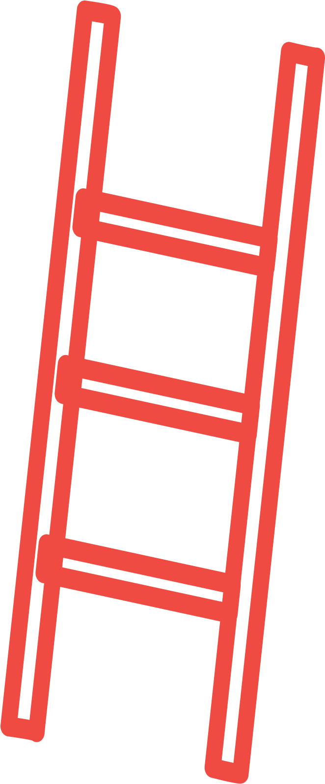 Ladder-2 Clipart (806x1717), Png Download