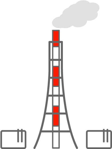 Thermal Power Plant Transparent Clipart (640x640), Png Download