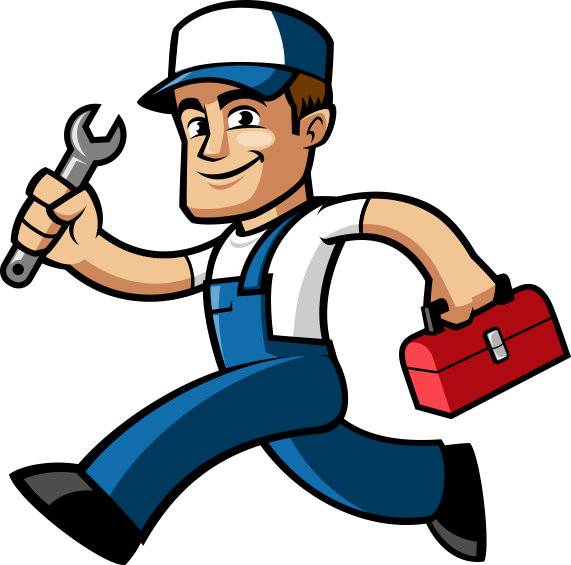 Plumbing Clipart - Plumber Clipart - Png Download (571x565), Png Download