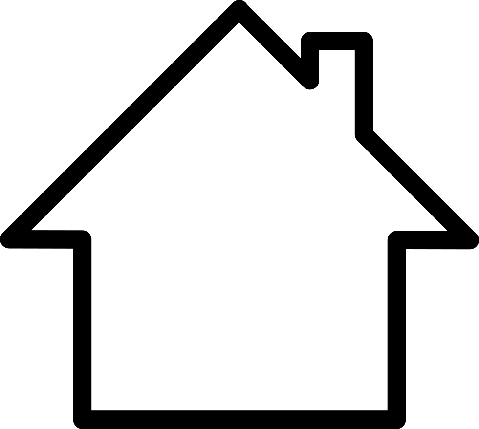 Download Home Svg Free Download House Outline Transparent Background