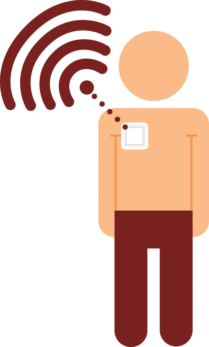 Drug Delivery - Technology Enabled Care Linked Sensors Clipart (700x1163), Png Download