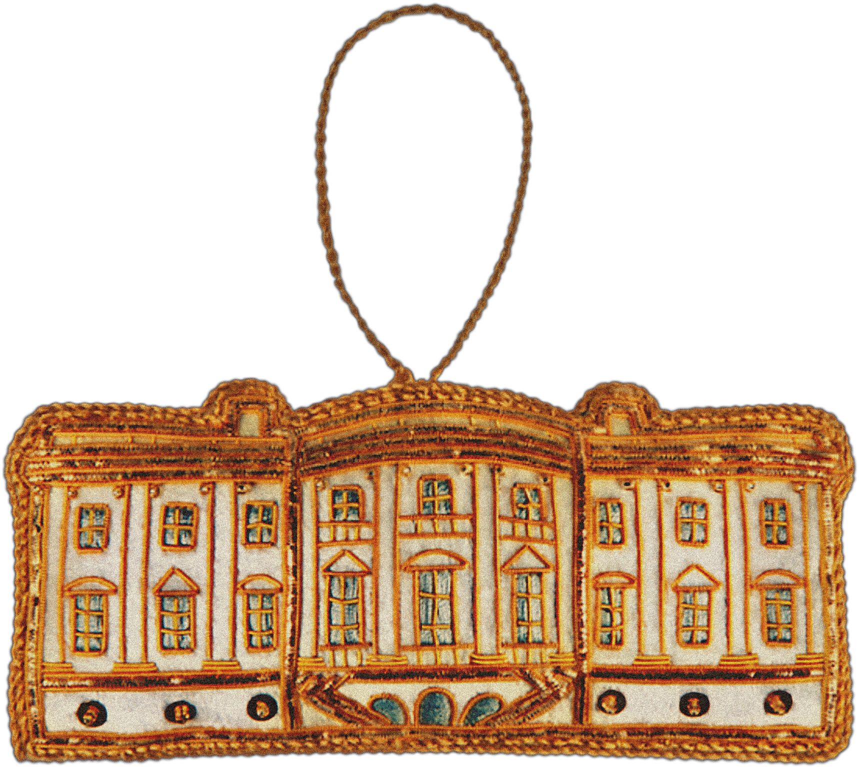 #whitehouse #white House #ornament Clipart (1773x1773), Png Download