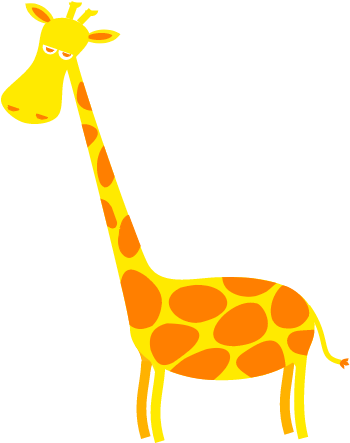 Giraffe Clip Art - Png Download (640x480), Png Download