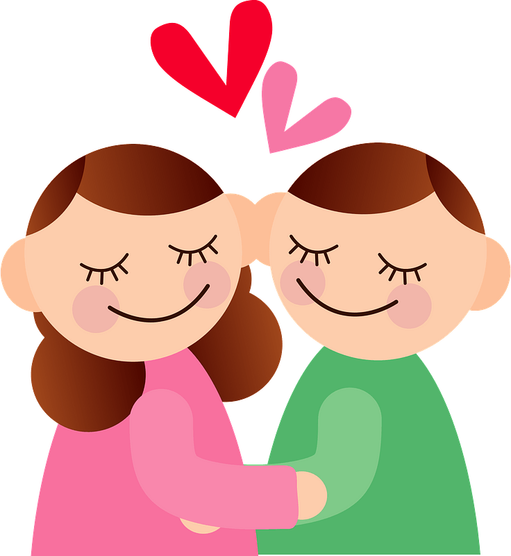 Couple Love Clipart - Love - Png Download (736x800), Png Download