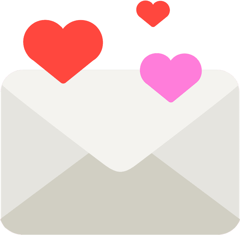 Love Letter Emoji Clipart - Heart - Png Download (800x800), Png Download